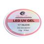 Imagem de Gel Led Uv 15g Esculpidor Autonivelante Unhas Naturais Acrigel Tips Porcelana Fibra Nude - Bsa