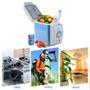 Imagem de Geladeira automotiva portatil refrigerador aquecedor casa e carro 12v vintage 12v
