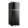 Imagem de Geladeira Brastemp Eclipse Collection Frost Free Duplex A+++ 461 litros cor Black Inox com tecnologia Turbo Control e Fresh Box - BRM56FE