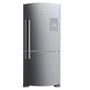 Imagem de Geladeira Brastemp Frost Free Inverse 573 litros cor Inox com Smart Bar - BRE80AK