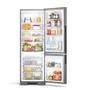 Imagem de Geladeira Consul Frost Free Duplex 397 litros Evox com freezer embaixo - CRE44BK