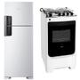 Imagem de Geladeira Consul Frost Free Duplex, CRM56FB 451 Litros e Fogão 4 Bocas Consul CFO4NAB, Branco
