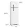Geladeira Electrolux Cycle Defrost 260L Super Freezer Duplex Branca DC35A Imagem de Geladeira Electrolux Cycle Defrost 260L Super Freezer Duplex Branca DC35A