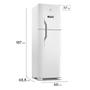 Imagem de Geladeira Electrolux Frost Free 400L Efficient Turbo Freezer Duplex Branca (DFN44)