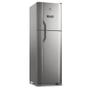 Imagem de Geladeira Electrolux Frost Free 400L Efficient Turbo Freezer Duplex Inox Look (DFX44)