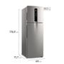 Imagem de Geladeira Electrolux Frost Free Inverter 390L Efficient AutoSense Duplex Inox Look (IF43S)