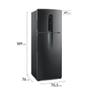 Imagem de Geladeira Electrolux Frost Free Inverter 480L Efficient com AutoSense SmartBivolt Duplex cor Black Inox Look (IT70B)