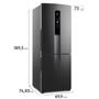 Geladeira Electrolux Frost Free Inverter 490L com AutoSense Inverse Black Inox Look (IB7B) Imagem de Geladeira Electrolux Frost Free Inverter 490L com AutoSense Inverse Black Inox Look (IB7B)