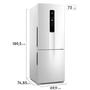 Geladeira Electrolux Frost Free Inverter 490L Efficient com AutoSense Inverse Branco (IB7) Imagem de Geladeira Electrolux Frost Free Inverter 490L Efficient com AutoSense Inverse Branco (IB7)