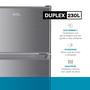 Geladeira EOS 230 Litros Duplex Inox ERV250DS 110V Imagem de Geladeira EOS 230 Litros Duplex Inox ERV250DS 110V
