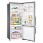 Imagem de Geladeira LG Bottom Freezer Inverter 451 Litros Inox 110V GC-B659BSB