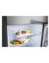 Imagem de Geladeira LG Frost Free Inverter 395L Duplex Cor Inox Look (GN-B392PLM)