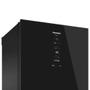 Imagem de Geladeira Panasonic Black Glass Frost Free Inverse 450 Litros A+++ Iner Preta BB65GVFBA 127V