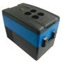 Imagem de Geladeira Portátil Caminhão 31 Litros 12v/24v Resfriar Azul C/Bluetooth