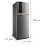 Imagem de Geladeira / Refrigerador Brastemp Frost Free Duplex BRM56BK, 462 Litros, Evox