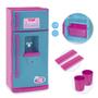 Imagem de Geladeira Refrigerador de Brinquedo c/ Som e Luz Le Chef + Acessórios - Usual Brinquedos