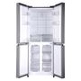 Imagem de Geladeira Refrigerador HQ Frost Free Inverter Multidoor 426 Litros Prata HQ-426MDFF