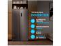 Imagem de Geladeira/Refrigerador Midea Smart Frost Free Side by Side Inox 511L MDRS710FGD46