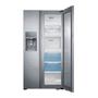 Imagem de Geladeira / Refrigerador Samsung Inox Side by Side 765L Dispenser de Água Food Show Case RH77H90507H