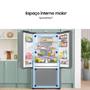 Imagem de Geladeira Samsung  French Door RF27 com All Around Cooling com Dispenser de Água e Gelo 576L Inox