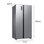 Imagem de Geladeira Samsung Side By Side 490 Litros All Around Cooling - RS52