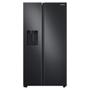 Imagem de Geladeira Samsung Side By Side All Around Cooling e Spacemax 602L Black RS60T5200B1