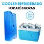 Imagem de Gelo Gelotech Placa Artificial Reutilizável Rígido 400ml Kit 6