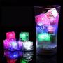 Imagem de Gelo Led Pisca Colorido Decora Drinks Festa Kit C/ 24un