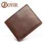 Imagem de Genuine Crazy Horse Leather Wallets Homens Short Wallet Vintage