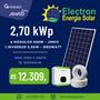 Imagem de Gerador Energia Solar Fotovoltaica 300 kWh/M - Inversor: Growatt