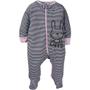 Imagem de Gerber Baby Girls' 4 Pack Sleep 'N Play Footie, Coelho Smiley, Recém-nascido