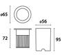 Imagem de Germany embutido solo focus 4,5w 3000k ip67 30 graus 65mm 12905355