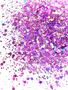Imagem de GH9 Glitter Chunky holográfico Poliéster Importado resina unha 10gr- CANDY FLOSS