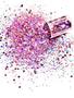 Imagem de GH9 Glitter Chunky holográfico Poliéster Importado resina unha 10gr- CANDY FLOSS