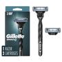 Imagem de Gillette Mach3 Razor para Homens - 1 Alça + 2 Recargas de Lâmina