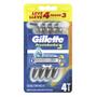 Imagem de Gillette prestobarba 3 confortgel pack com 4 unidades