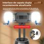Imagem de Gimbal Estabilizador AI com Rotação 360° - Controle por Gesto e Suporte para Celular