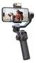 Imagem de Gimbal Estabilizador Para Smartphone 3 Eixos Com Sensor Rastreamento AI Luz Preenchimento Magnético
