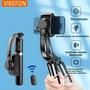 Imagem de Gimbal Smartphone com Bluetooth - Estabilizador para Selfie, Tripé e Vídeo