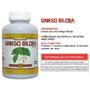 Imagem de Ginkgo Biloba 500 mg 120 caps extrato seco 100% puro original