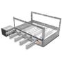 Imagem de Gira Grill Inox c/ 5 Espetos Tridente + Espeto Grelha Pratic