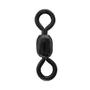 Imagem de Girador Albatroz Fishing Crane Swivel Black Nº2/0 187lb Cartela com 10un