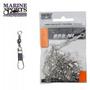 Imagem de Girador c/ snap marine sports bbs-ni cart 5/0 c/15 nickel  - 8,2cm