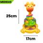 Imagem de Girafa Giratória Baby 6 Meses Para Beber Brincar Spinner Brinquedo Educativo Infantil