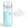 Imagem de GIVERARE Nano Facial Steamer, Handy Mini Mister, USB Rechargeable Mist Spray, 30ml Visual Water Tank Hidratante & Hidratante para o Rosto, Maquiagem Diária, Cuidados com a Pele, Extensões de Cílios-Azul