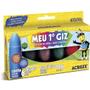 Imagem de Giz Cera Curton 06 Cores Acrilex Primeiro Giz