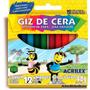 Imagem de Giz De Cera 12 Cores 48g Acrilex