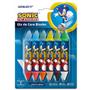 Imagem de Giz de cera big bicolor sonic   caixa c/ 6 und e 12 cores leo e leo   10154