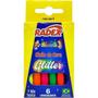 Imagem de Giz De Cera Gizao 06 Cores Com Glitter Radex Pct.C/12