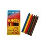 Imagem de Giz de Cera Infantil com 6 Cores 9cm - Magix